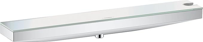 hansgrohe 26858000 Rainfinity Wall Outlet Porter 500 with Shower Holder and Shower Shelf, Chrome
