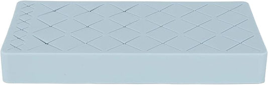 TOPINCN Silicone Cosmetic Makeup Organizer For Lipstick Cosmetics Holder Storage Box Display Stand 24 Slots(blue)