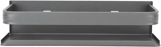 Dpofirs Bathroom Shelves Wall Mounted, Stainless Steel Floating Shelves Wall Mounted Drill Space Saving for Kitchen (25cm)