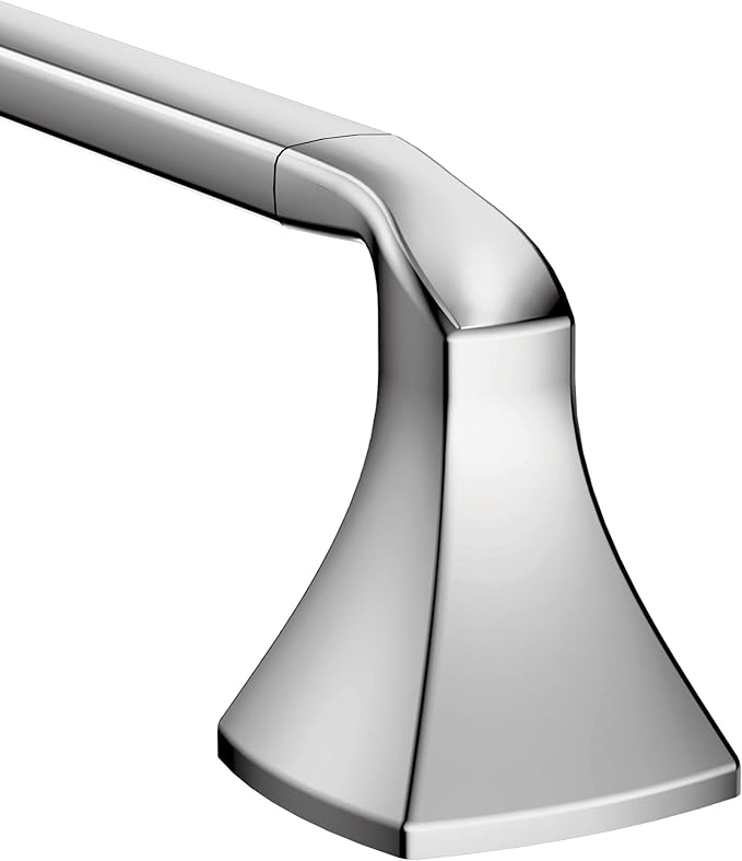 Moen YB5124CH Voss 24-Inch Bathroom -Towel Bar, Chrome
