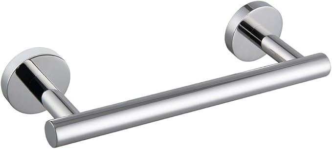 SUS 304 Stainless Steel 9-Inch Towel Bar Towel Rack Wall Mounted Towel Rail Towel Rod for Bathroom Modern Style Polished Finish