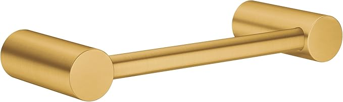 Moen Align Brushed Gold 9-Inch Modern Hand Towel Bar, Wall Mounded Towel Hanger, YB0486BG