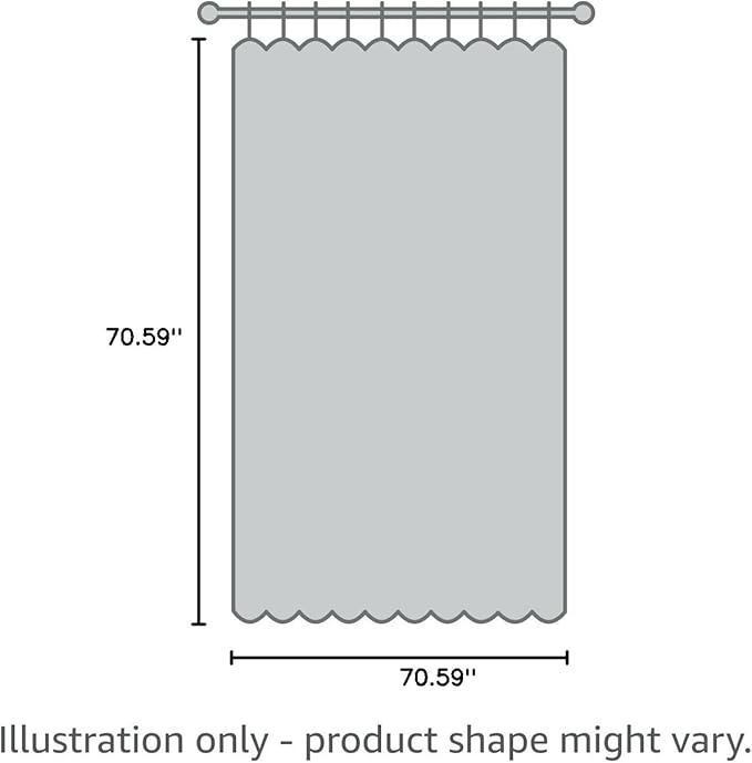Hokibero Spring Forest Green Plant, Grey Mountain Nature Tree Fabric Shower Curtains for Bathroom Water Repellent Woodland Shower Curtain, 72 x 72 inch