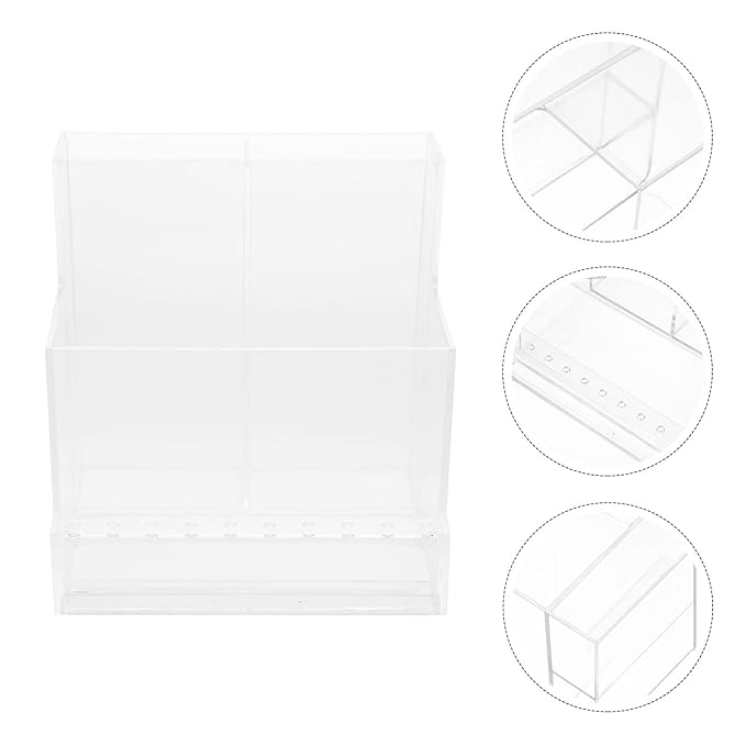 FOMIYES 2pcs Nail Art Polishing Machine Storage Organizer Grinding Holder for Nail Salon and Home Use Easy to Use Manicure Tool Display Stand