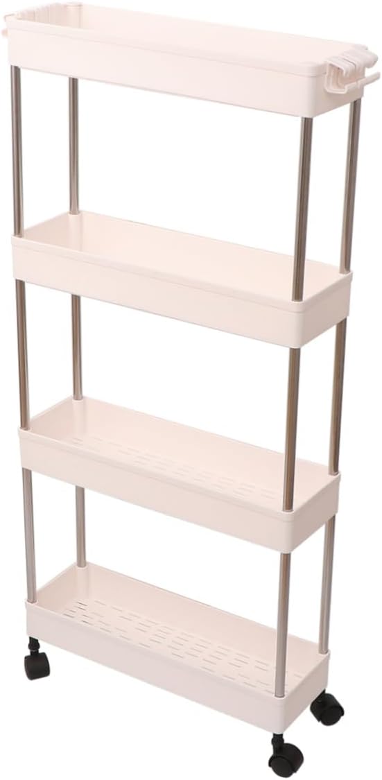 Cabilock Plastic Crack Storage Device Layers Shower Shelf Corner Over Sink Shelf