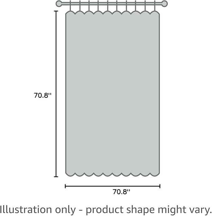 Yizheer 4Pcs Geometric Blue Modern Bathroom Shower Curtain Set with 12 Hooks Bath Mat Toilet Cover U Shaped Mat- PEVA Material, 72x72 Inches, Bathroom Curtain for Bathtub (Blue)