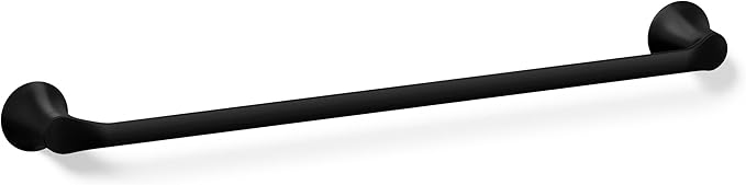 Kohler 27394-BL Simplice® 24" Towel bar, Matte Black