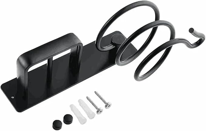 Hair Dryer Holder Organized Rack Wall Mounted Straightener Stand Bathroom Shelf Storage Shelves Accessories(DVPEN01-SL)