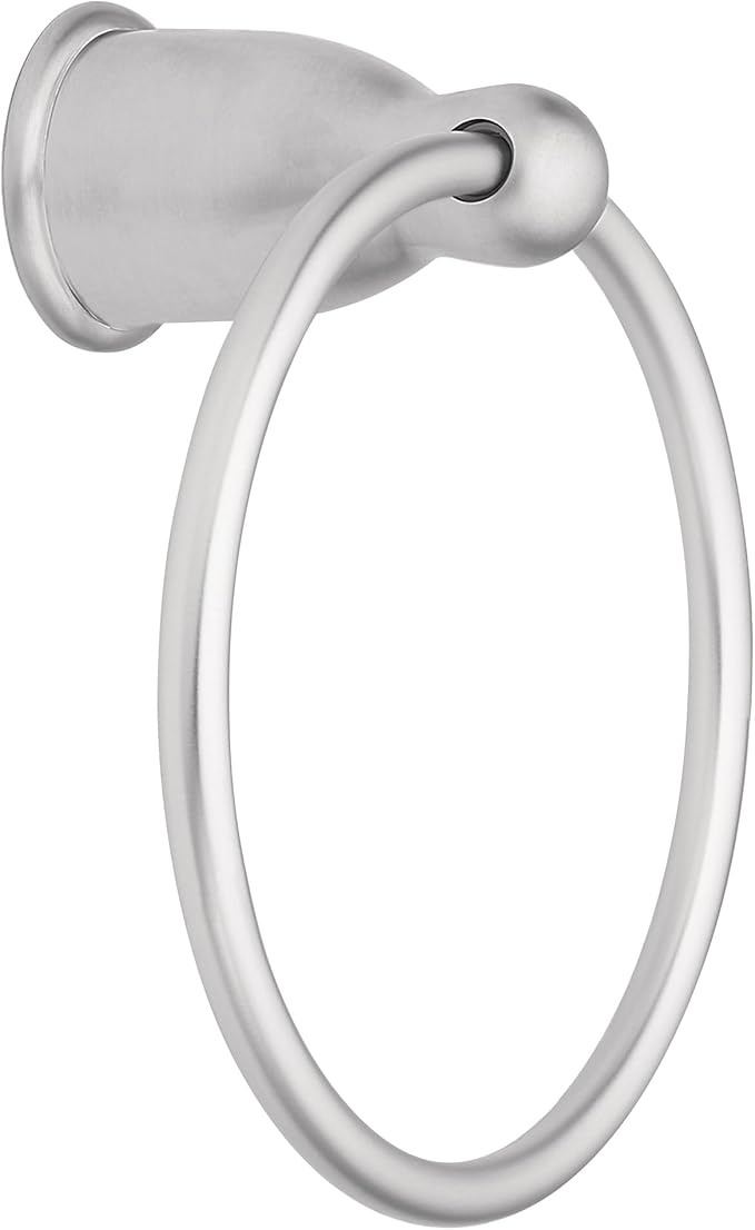 Moen YB8086BC Mason Towel Ring, Brushed Chrome
