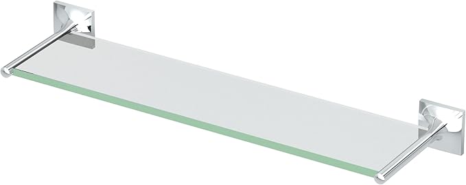 Gatco 5586 Waterline Glass Shelf, Chrome