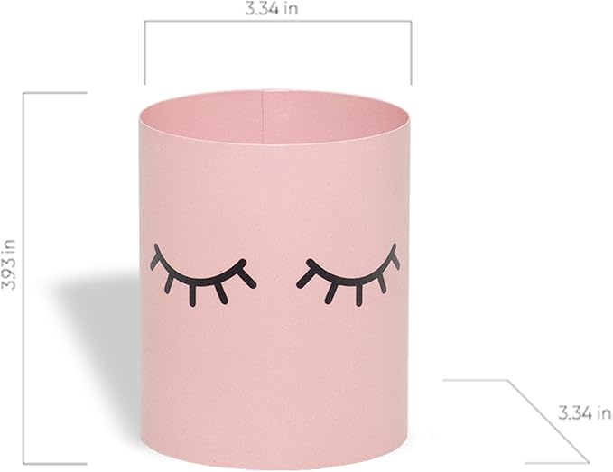 GEGUTON Makeup Design Pen Holder ?€? Steel, Nude Pink, Fun and Feminine Look ?€? Organizes Pens and Accessories, Adds Charm to Desks, Great Gift Idea ?€? Fun Collection