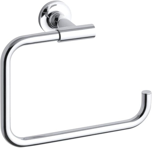 Kohler Towel Ring by KOHLER, Bathroom Towel Ring, Purist Collection, Polished Chrome, K-14441-CP