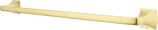 Pfister Bruxie Bath Towel Bar for Bathroom, 24-Inch, Wall-Mounted, Screw-In, Brushed Gold Finish, BTBBIE2BG