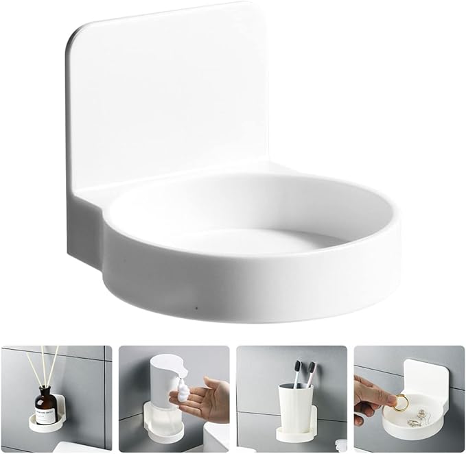 ABOOFAN Bathroom Rack Organizer Over Toilet Shelf Wall Suction Storage Holder Toiletry Stand Wall Storage Stand