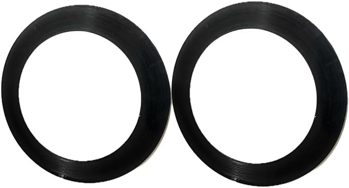 Mirror on Record [2 Pack] - 5 inch Mirror Attached to Repurposed 45 Vinyl Record - Used Vinyl for Nostalgic Look - Great as Make-up, General Use, or as Wall Décor
