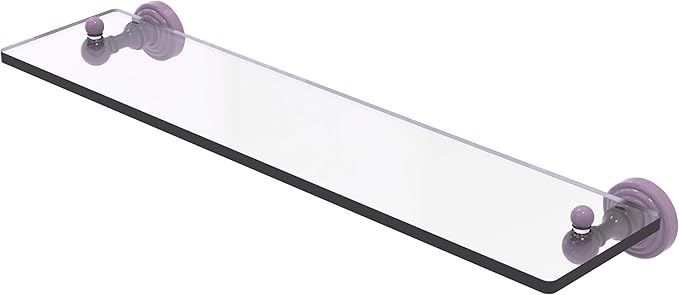 Allied Brass Waverly Place Collection Glass Vanity Shelf with Beveled Edges