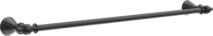 Delta Vessona (1-Pack) 24'' Towel Rack for Bathroom Venetian Bronze Towel Bar for Bathroom Wall Towel Holder Rod Wall Mounted VES24-VBR