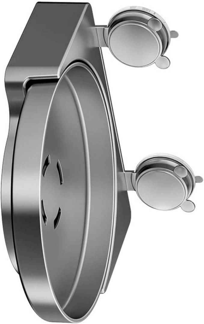 Rotating Suction Cup Organizers for Bathroom and Kitchen Easy Mounting Without Drilling or Glues Installs in Seconds Drillless Bathroom Shelf