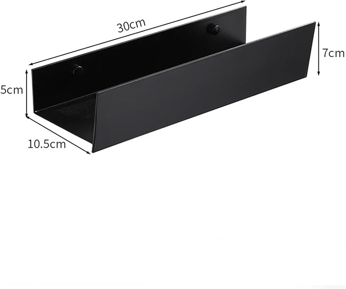 Bathroom Wall Shelves， Storage Shelf for Kitchen，Shower Shelf，Toilet Rack，no-Punch Organizer(Dark Khaki)
