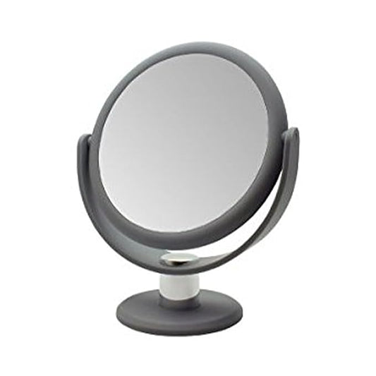 Danielle Creations Soft Touch Vanity Mirror x10 Magnifying - Grey