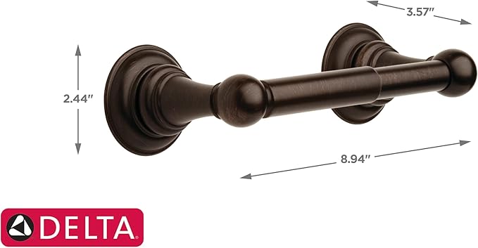 DELTA Providence Adjustable -towel Bar Accessory Set, Venetian Bronze -bathroom -towel Holder, -bathroom Accessories, PRO63-VBR
