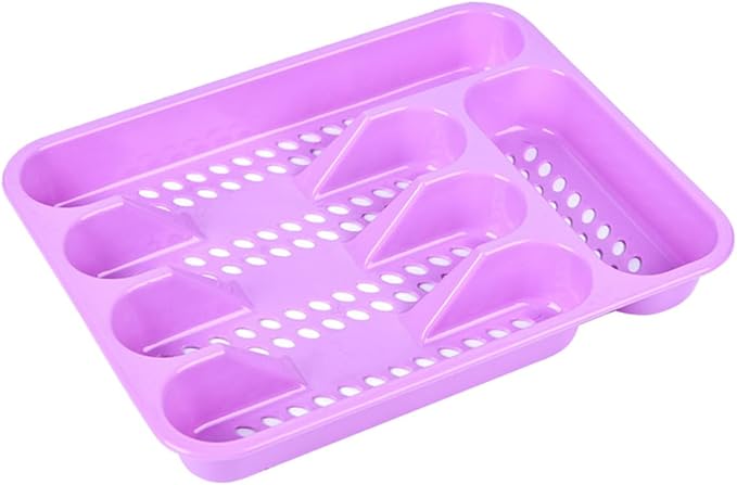 Glass Shelf for Bathroom ，Glass Aluminum，Tableware Drain Container Multifunctional Storage Rack Sorting Box for Home Random Color