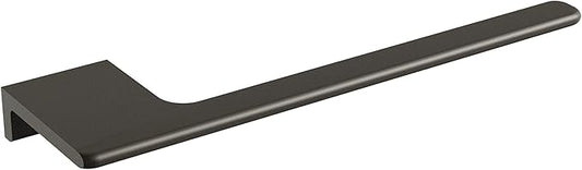 HELVEX Access Collection Small Towel Bar Bathroom Accessory, Bathroom Towel Holder Bathroom Hardware, Matte Black Finish UACC-109-MB