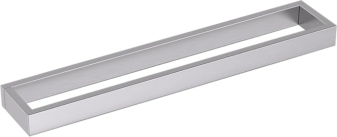 TNOMS Single Towel Bar Towel Holder Bathroom Hardware Accessories,Stainless Steel Wall-Mounted Towel Rack Towel Rail,20 Inches Brushed Nickel