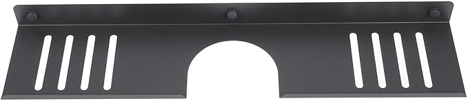 The Sink Shelf Bathroom Organizer 50cm U-Shaped Wall-Mounted Gunmetal Gray Washbasin Hanging Shelf No Drill Bathroom Sink Top Organizer