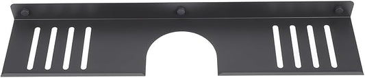 The Sink Shelf Bathroom Organizer 50cm U-Shaped Wall-Mounted Gunmetal Gray Washbasin Hanging Shelf No Drill Bathroom Sink Top Organizer