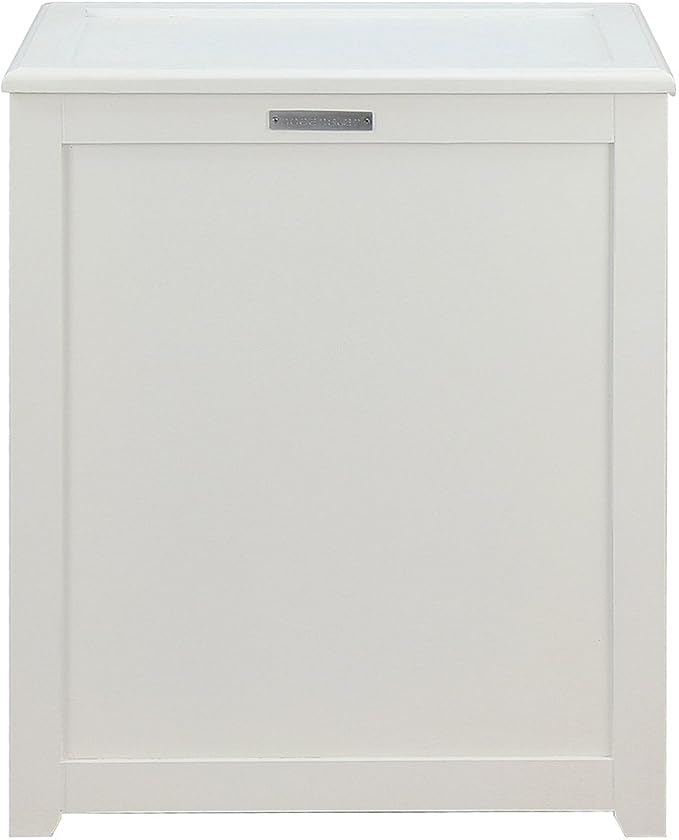 Oceanstar RH5513WHITE Storage Laundry Hamper, White