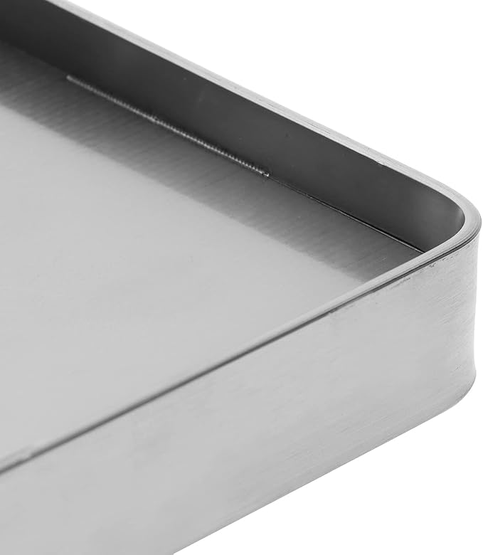 TOPINCN Toilet Phone Shelf, Floating Wall Shelves Wall Mounted Thick Phone Holder, Stainless Steel Multifunctional Storage Shelf for Bathroom, Toilet, Kitchen (Wire Drawing)