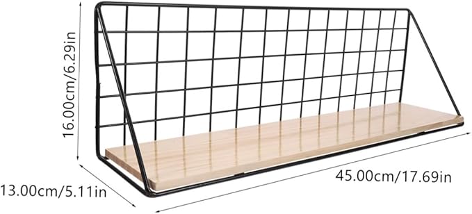 VOSAREA 1Pc Large Wall Rack Multifunctional Bathroom Shelf for Home Storage Easy to Clean Install Strong Adhesion Breathable Design Decorative Practical