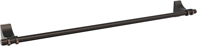 Amerock BH36054ORB | Oil Rubbed Bronze Towel Bar | 24 in (610 mm) Towel Rack | Davenport | Bathroom Towel Holder | Bathroom Hardware | Bath Accessories