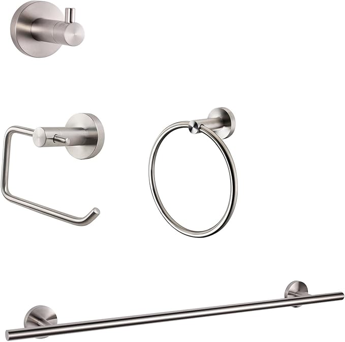 HomeStock Bagno Bianca Stainless Steel Black Glass Shelf with Toilet Paper Holder in Gun Metal