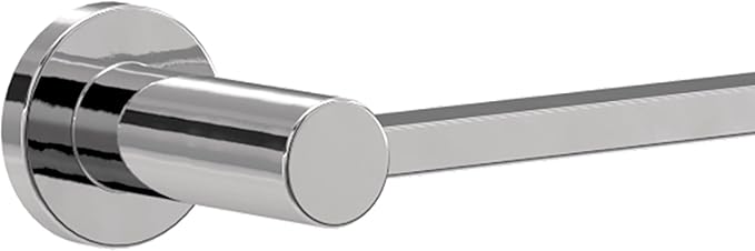Franklin Brass Kildare (1-Pack) 18'' Towel Rack w/ 6" Extender for Bathroom Polished Chrome Towel Bar for Bathroom Wall Mounted Towel Holder Rod KLD26-PC