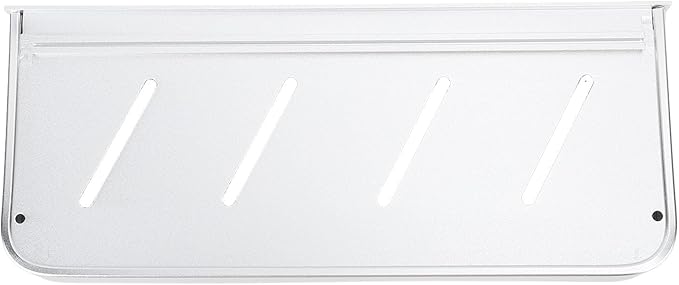 Tbest Wall Mounted Bathroom Storage Rack, Space Aluminum Shelf for Bathroom with Hooks, Drill Mounted Toilet Storage Shelf (30cm)