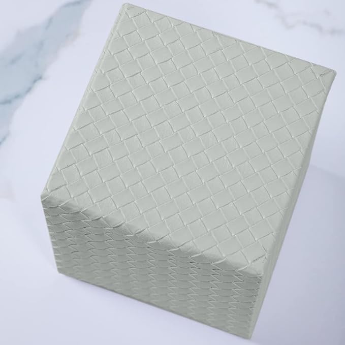 Grey Tissue Box Cover,Tissue Box Cover Square,Grey Tissue Box Holders,Tissue Holder for Bathroom Accessories,Bathroom Tissue Holders