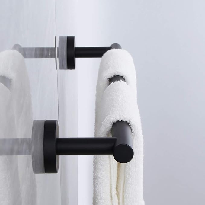 Matte Black 18-Inch Hand Towel Bar SUS 304 Stainless Steel Towel Rack Holder for Bathroom Wall Mount …