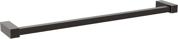 Amerock BH36083ORB | Oil Rubbed Bronze Towel Bar | 18 in (457 mm) Towel Rack | Monument | Bathroom Towel Holder | Bathroom Hardware | Bath Accessories