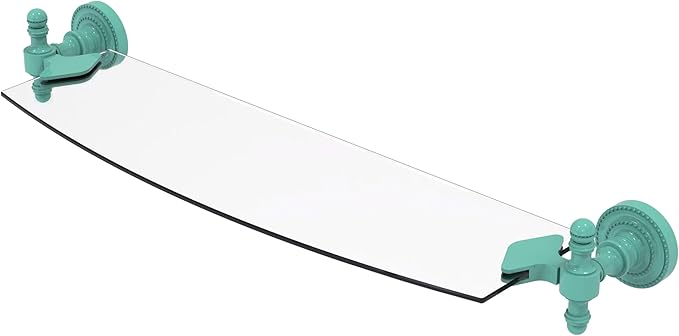 Allied Brass Retro Dot Collection Glass Shelf