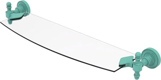 Allied Brass Retro Dot Collection Glass Shelf