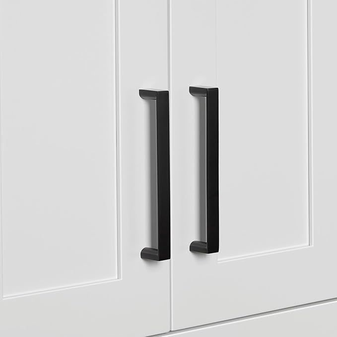 ARIEL Bathroom Wall Cabinet 26" H x 21" W x 8" D - Closed Door - White