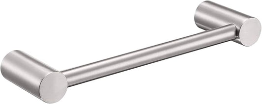 KOKOSIRI Towel Ring Brushed Nickel 9-Inch Hand Towel Bars for Bathroom Racks Wall Mounted Bathroom Hardware Accessories Stainless Steel, B4007BR-L9