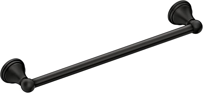 Moen DN8418BL Preston 18 Inch Towel Bar