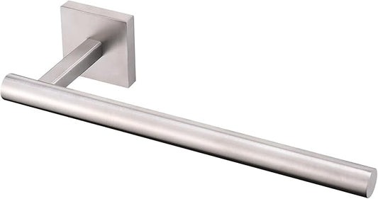 Brushed Nickel Hand Towel Holder,Thicken SUS 304 Stainless Steel Towel Bar Towel Ring for Bathroom, Modern Design Hand Towel Rack Towel Hanger Wall Mounted