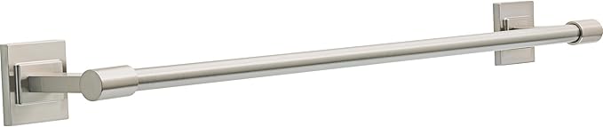 Delta Faucet McLaren (1-Pack) 24" Bathroom Towel Rack/Bar, SpotShield Brushed Nickel, Wall Mounted MCL24-BN