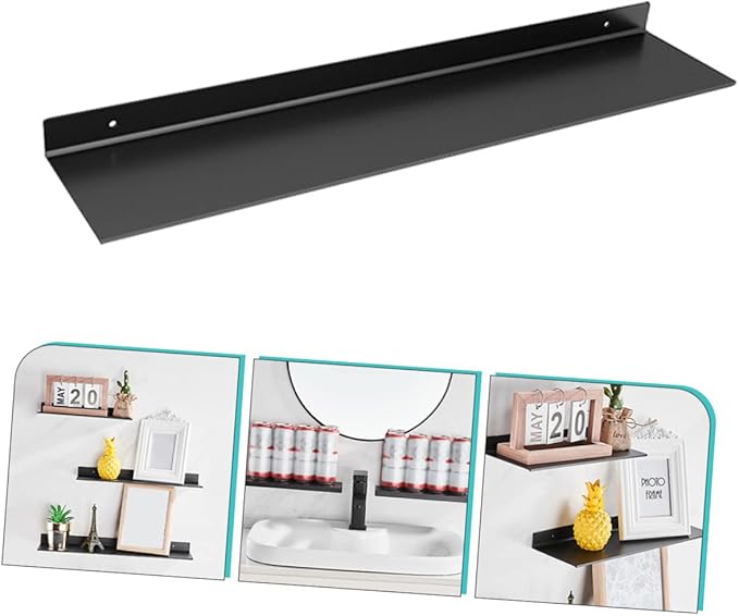 LIFKOME Over The Toilet Shelf Household Punch Rack Aluminum Storage -Mounted Hanger