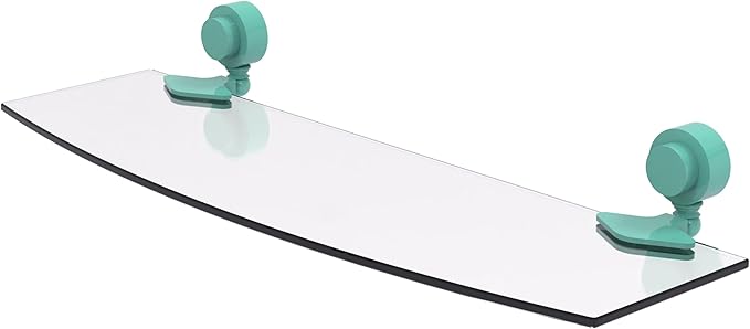 Allied Brass Venus Collection Glass Shelf with Smooth Accents
