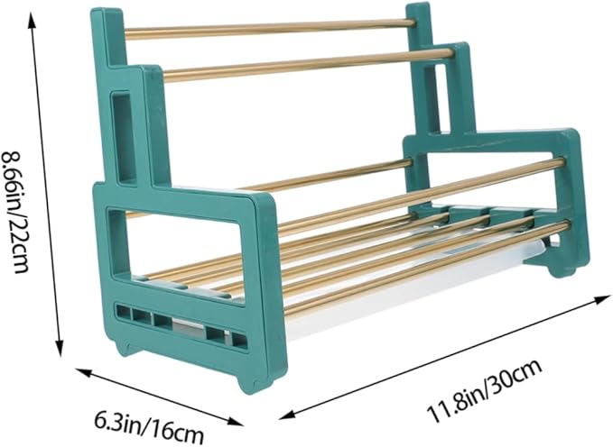 Glass Shelf for Bathroom ，Glass Aluminum，1pc Multi-Functional Storage Rack Sink Dish Strainer Sponge Kitchen Organization